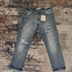 KanCan Light Blue Straight Leg Jeans